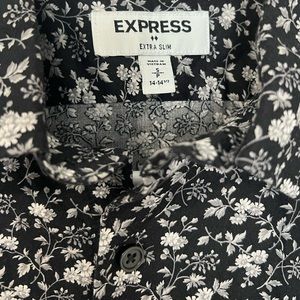 Men's extra slim button shirt